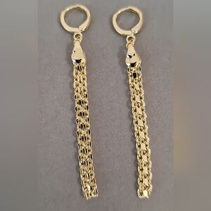 Gold Filled Bismark Dangle Earrings